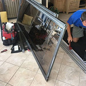 sliding glass door frame repair Ormond Beach